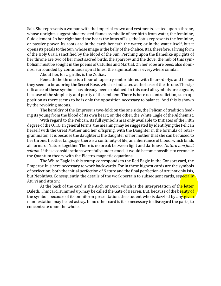 Original scan of The Book of Thoth, PDF page 66