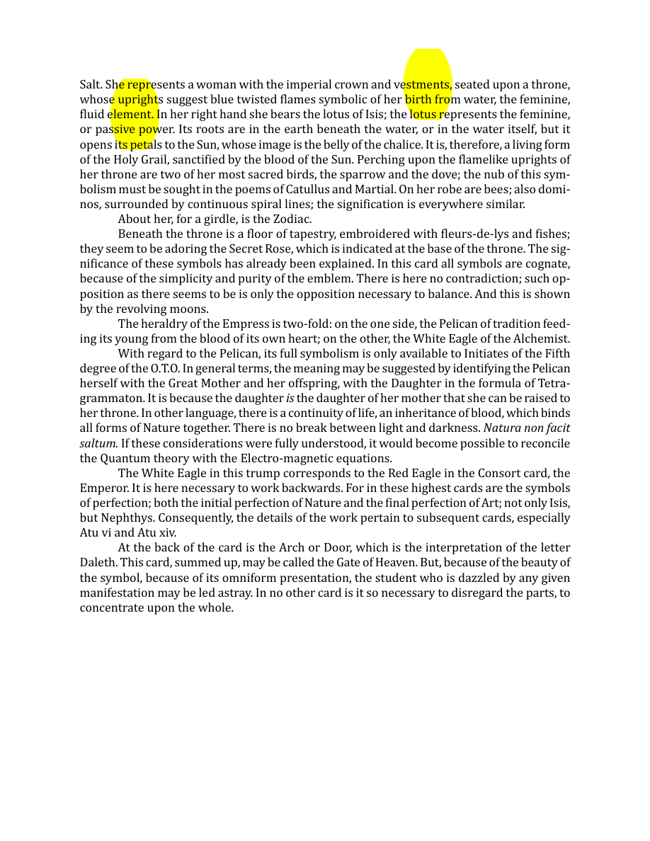 Original scan of The Book of Thoth, PDF page 66