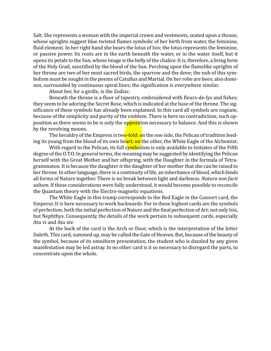 Original scan of The Book of Thoth, PDF page 66