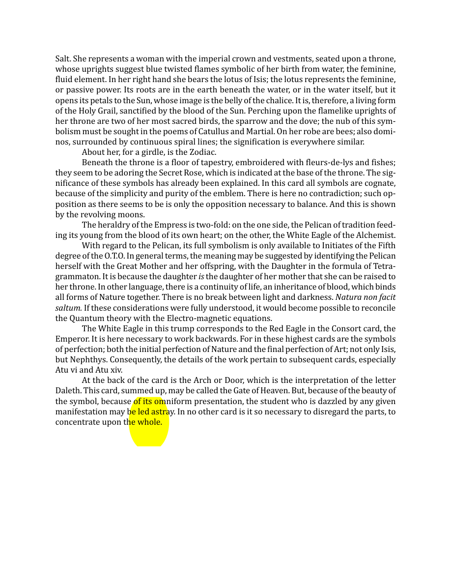 Original scan of The Book of Thoth, PDF page 66