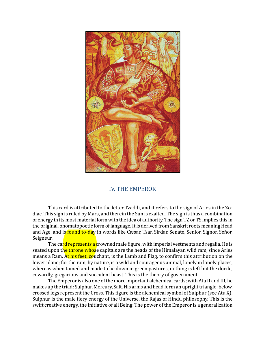 Original scan of The Book of Thoth, PDF page 67