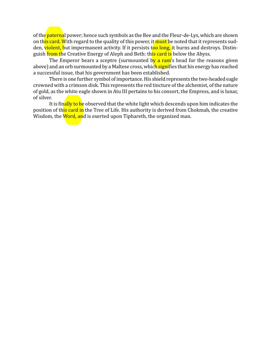 Original scan of The Book of Thoth, PDF page 68