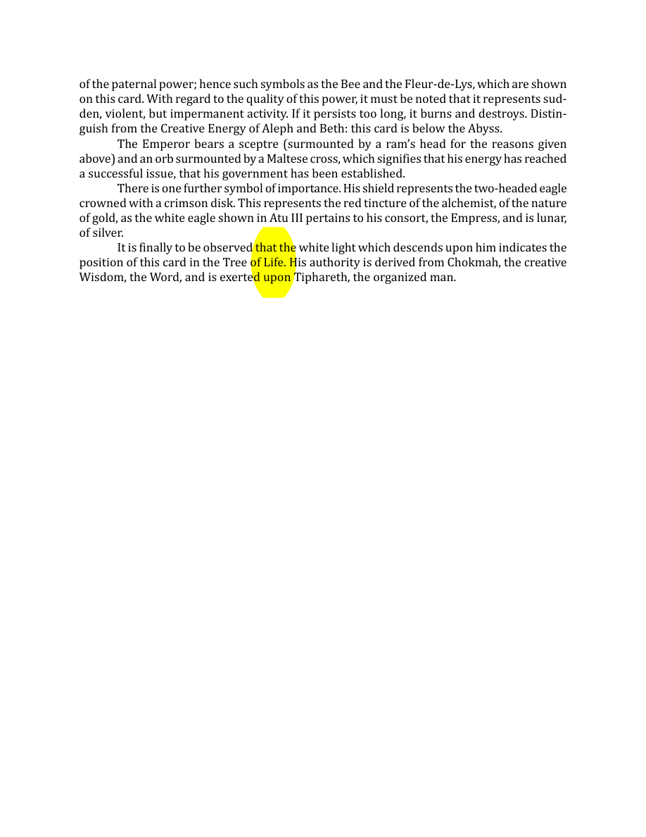 Original scan of The Book of Thoth, PDF page 68
