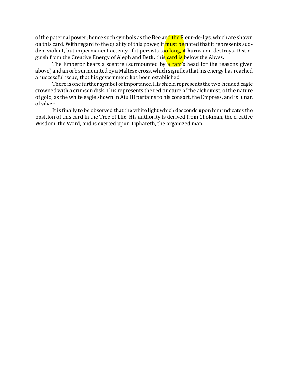 Original scan of The Book of Thoth, PDF page 68