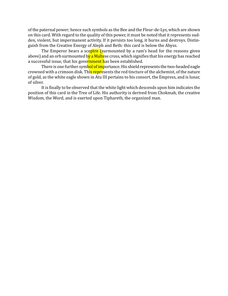 Original scan of The Book of Thoth, PDF page 68