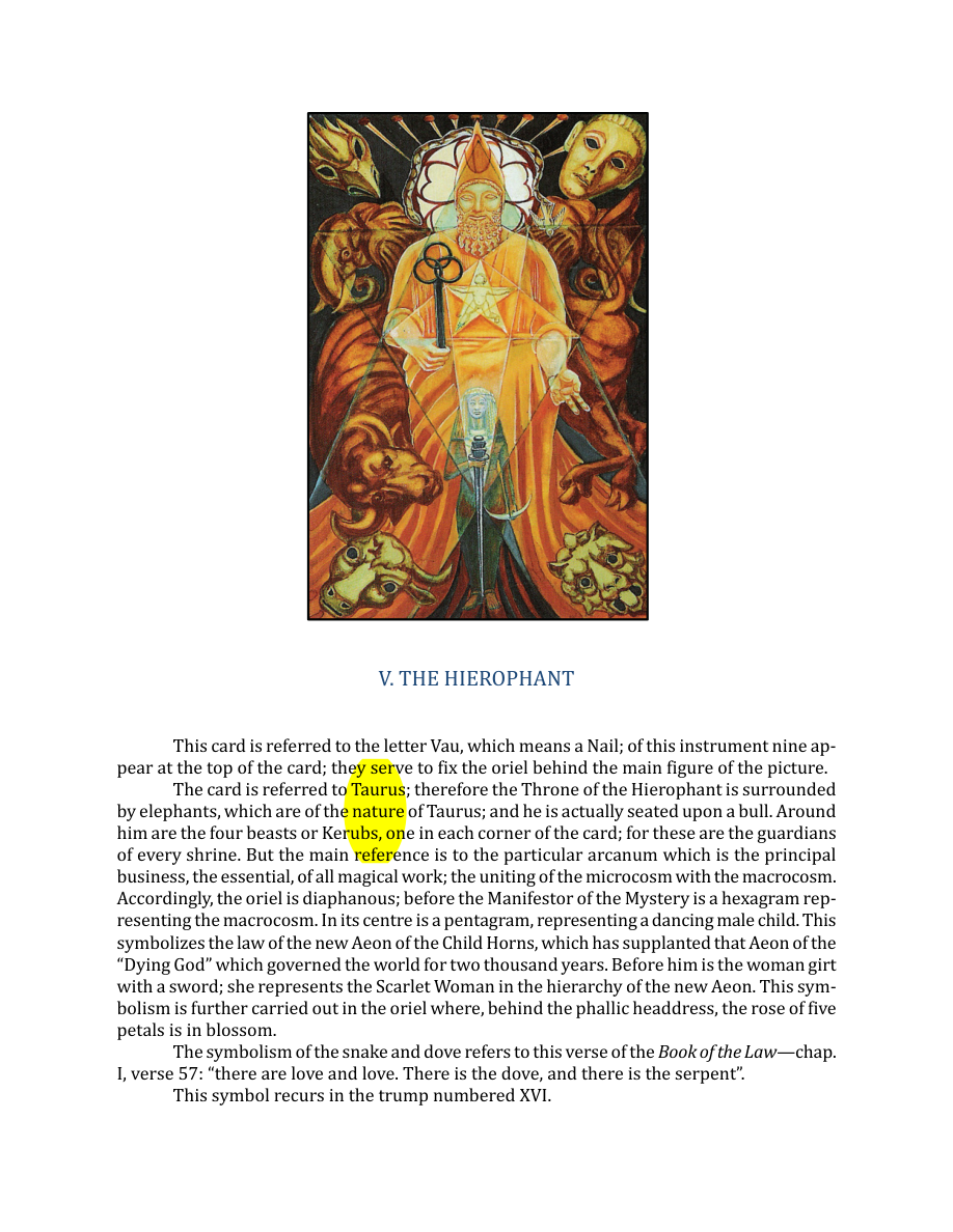 Original scan of The Book of Thoth, PDF page 69