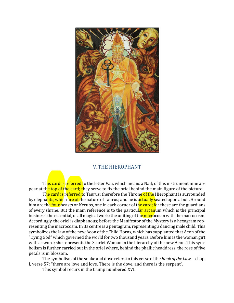 Original scan of The Book of Thoth, PDF page 69