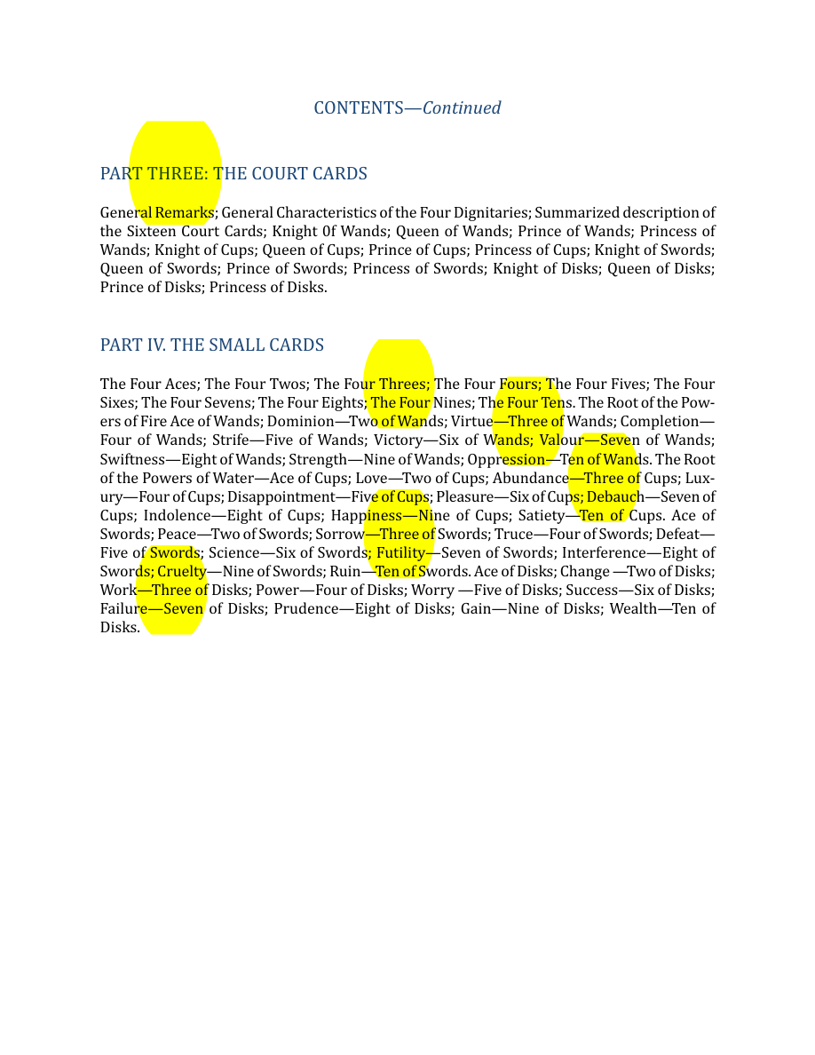 Original scan of The Book of Thoth, PDF page 7