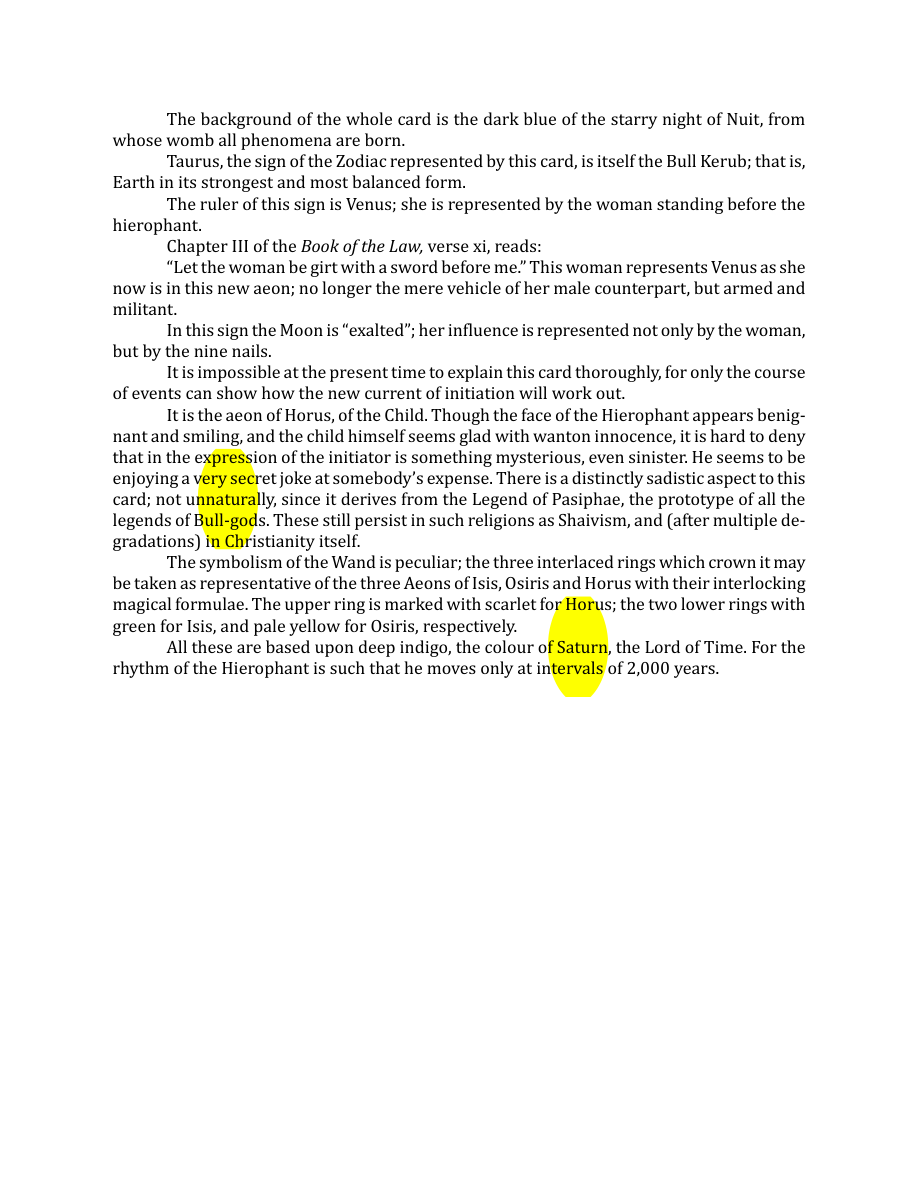 Original scan of The Book of Thoth, PDF page 70