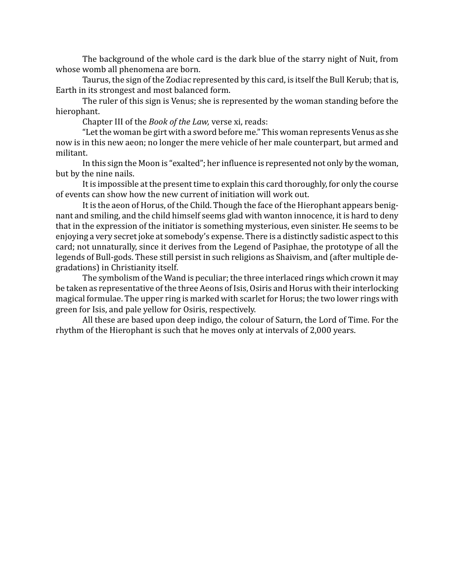 Original scan of The Book of Thoth, PDF page 70