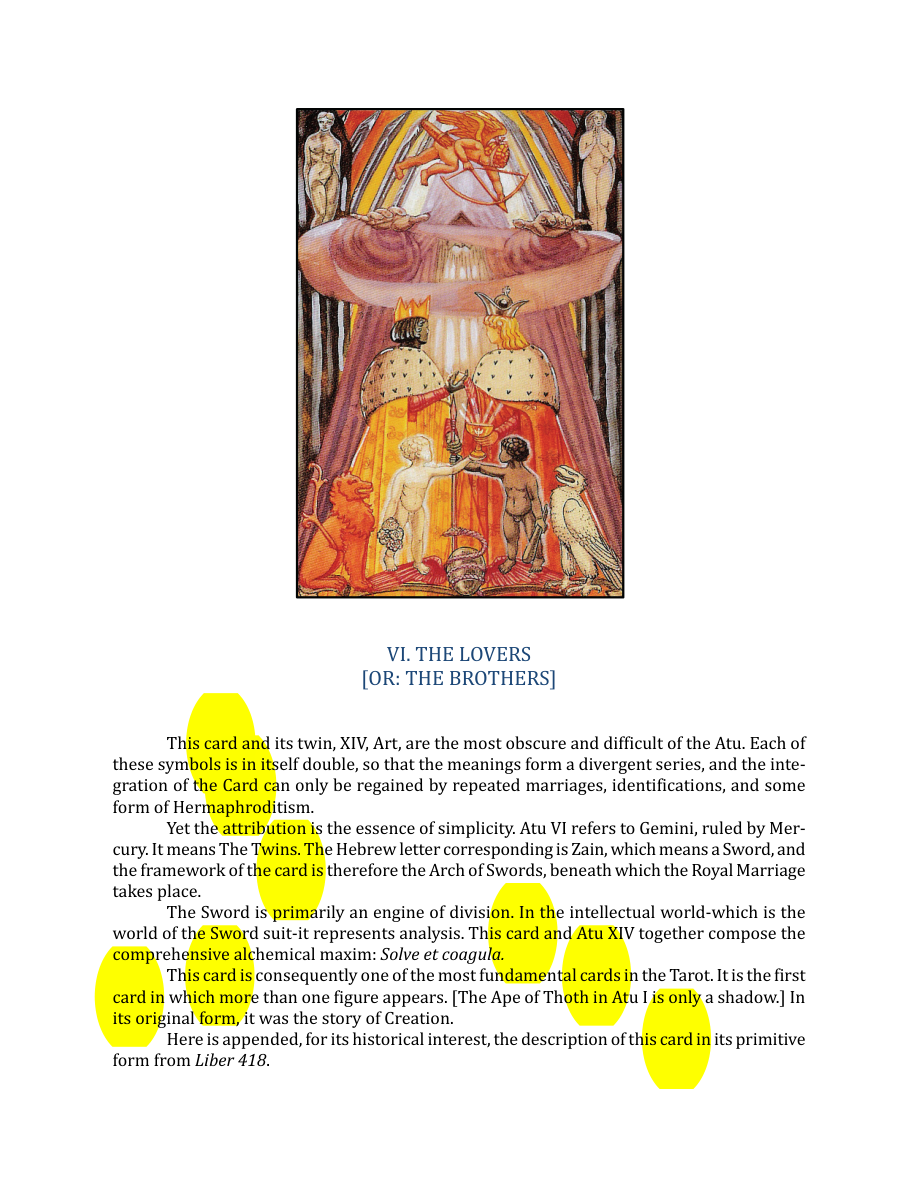 Original scan of The Book of Thoth, PDF page 71