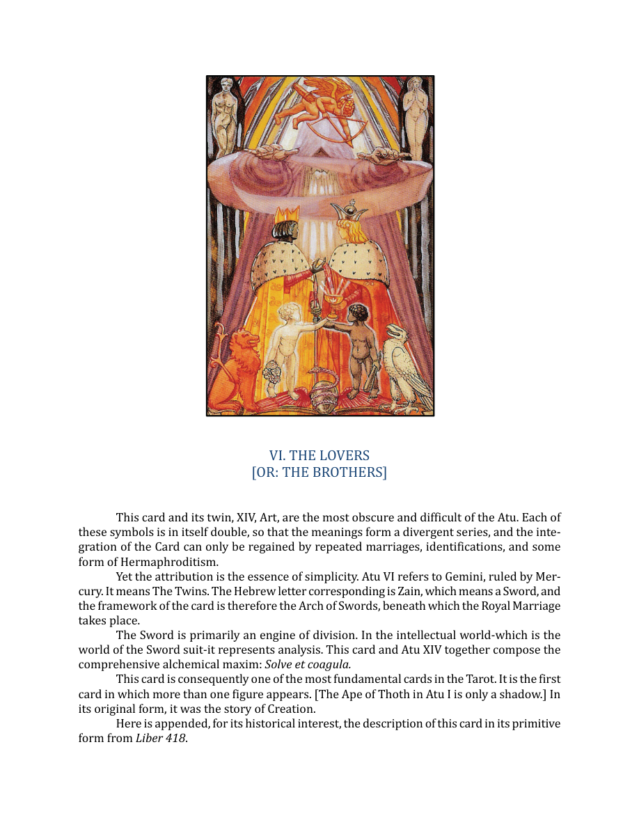 Original scan of The Book of Thoth, PDF page 71