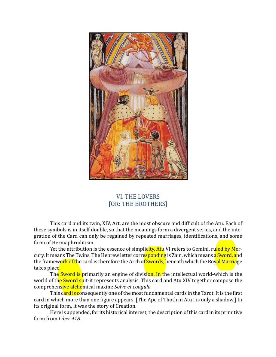 Original scan of The Book of Thoth, PDF page 71