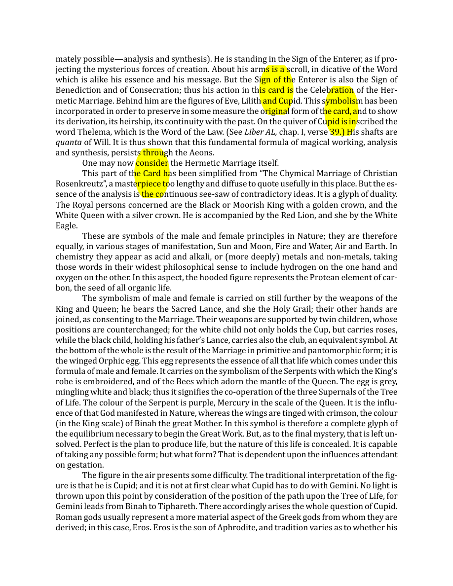 Original scan of The Book of Thoth, PDF page 73