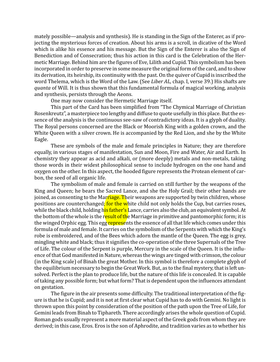 Original scan of The Book of Thoth, PDF page 73