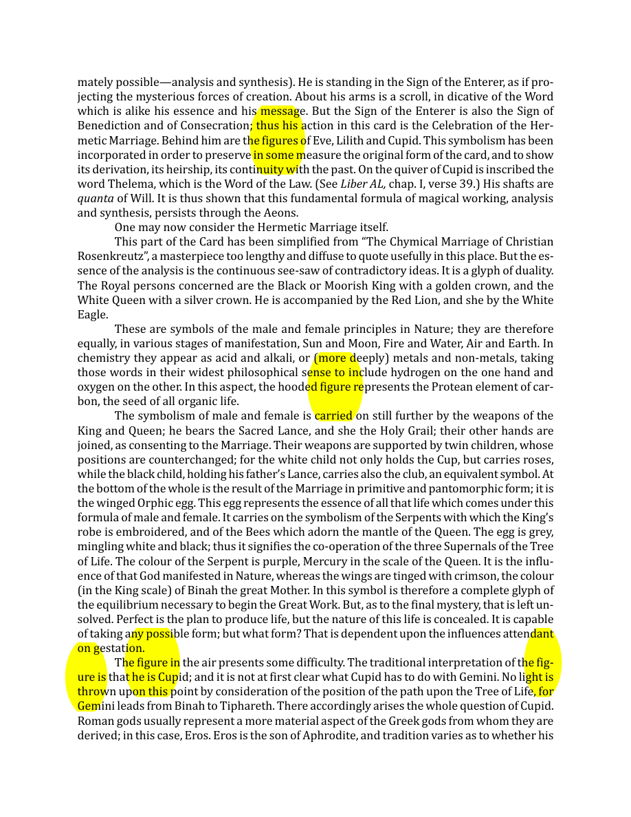 Original scan of The Book of Thoth, PDF page 73
