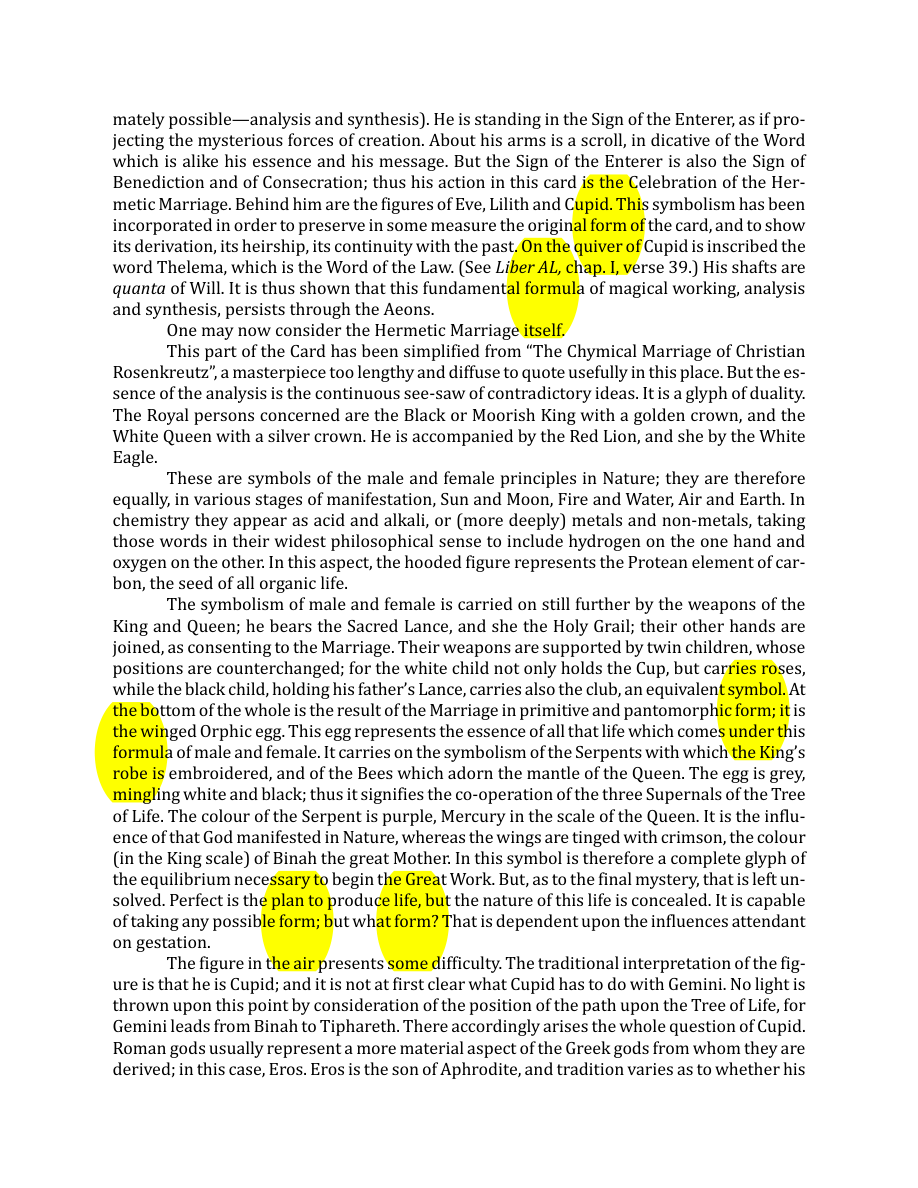 Original scan of The Book of Thoth, PDF page 73