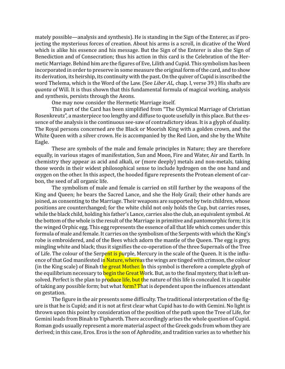 Original scan of The Book of Thoth, PDF page 73