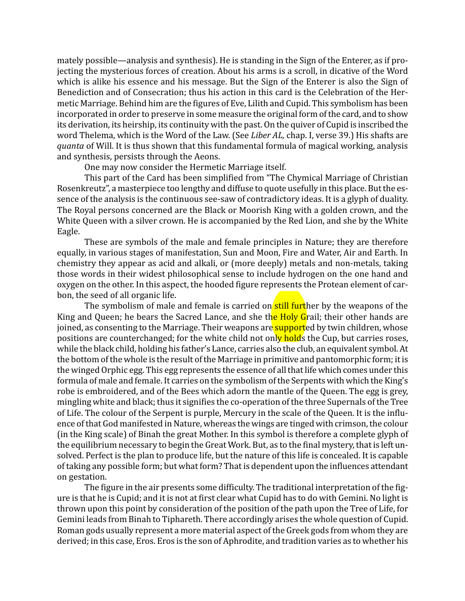 Original scan of The Book of Thoth, PDF page 73