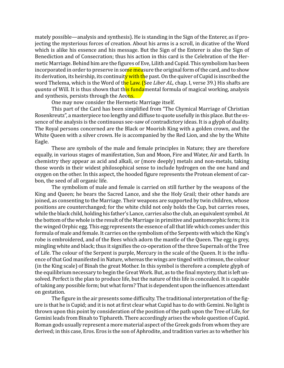 Original scan of The Book of Thoth, PDF page 73