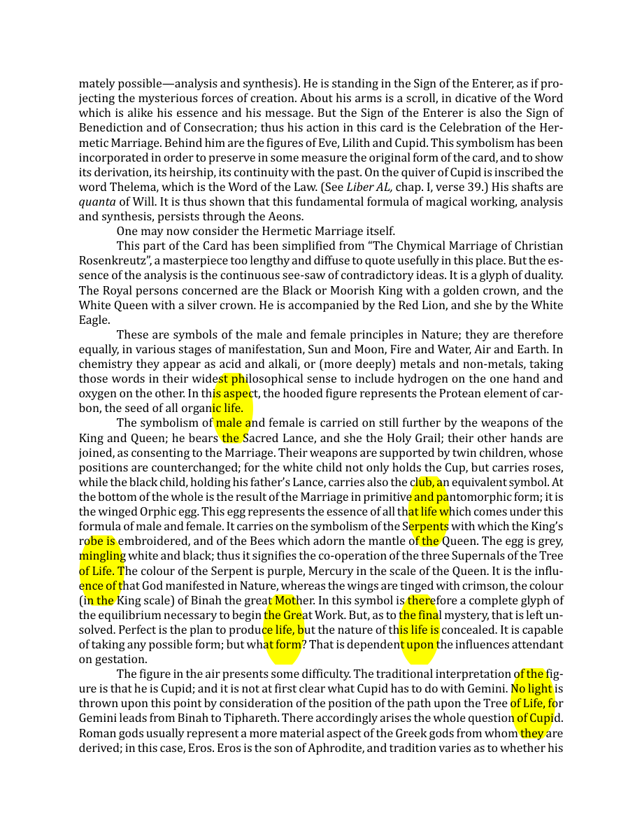 Original scan of The Book of Thoth, PDF page 73
