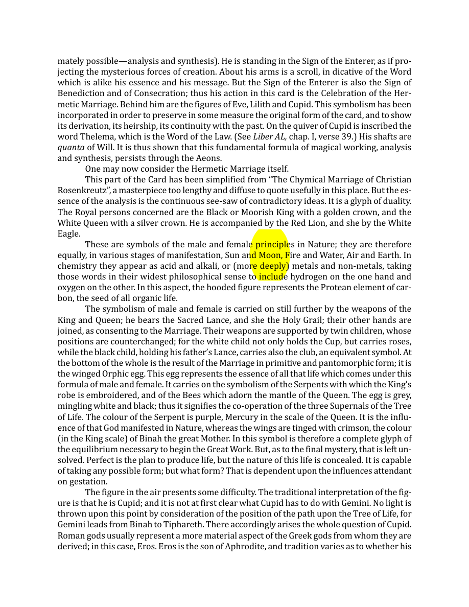 Original scan of The Book of Thoth, PDF page 73
