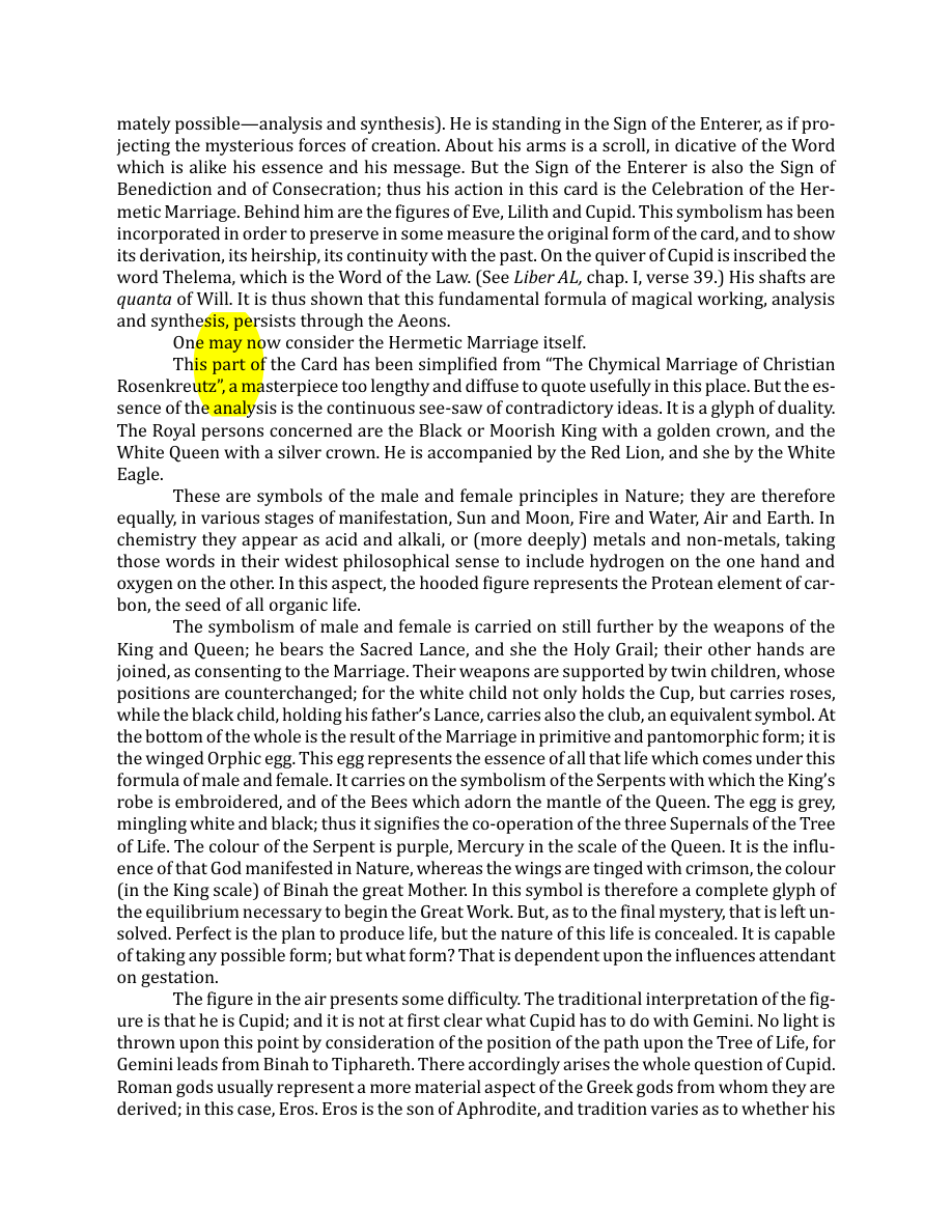 Original scan of The Book of Thoth, PDF page 73
