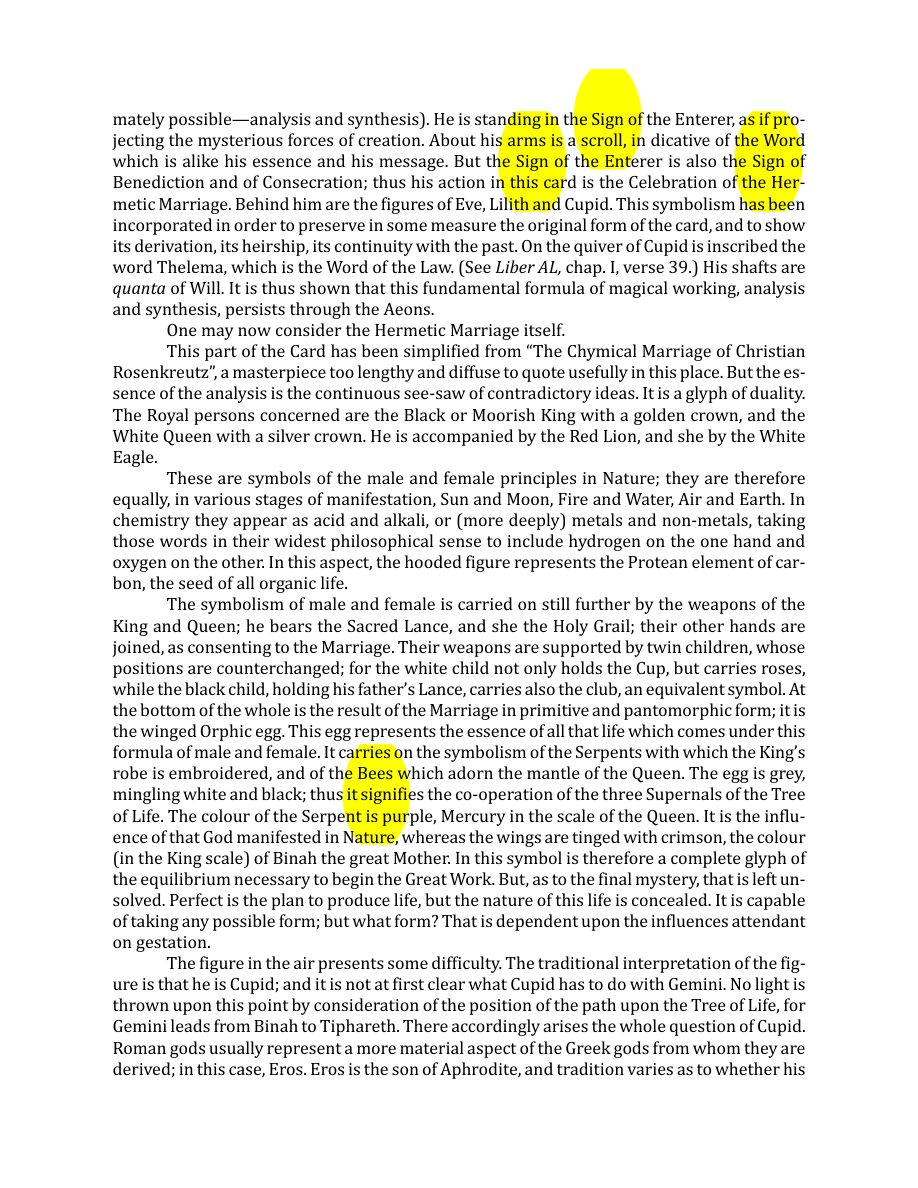Original scan of The Book of Thoth, PDF page 73