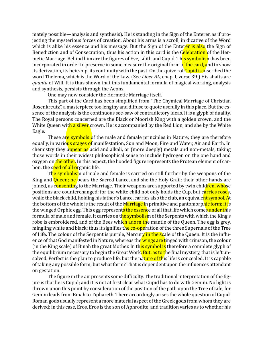 Original scan of The Book of Thoth, PDF page 73
