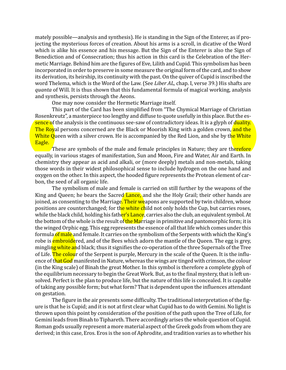Original scan of The Book of Thoth, PDF page 73