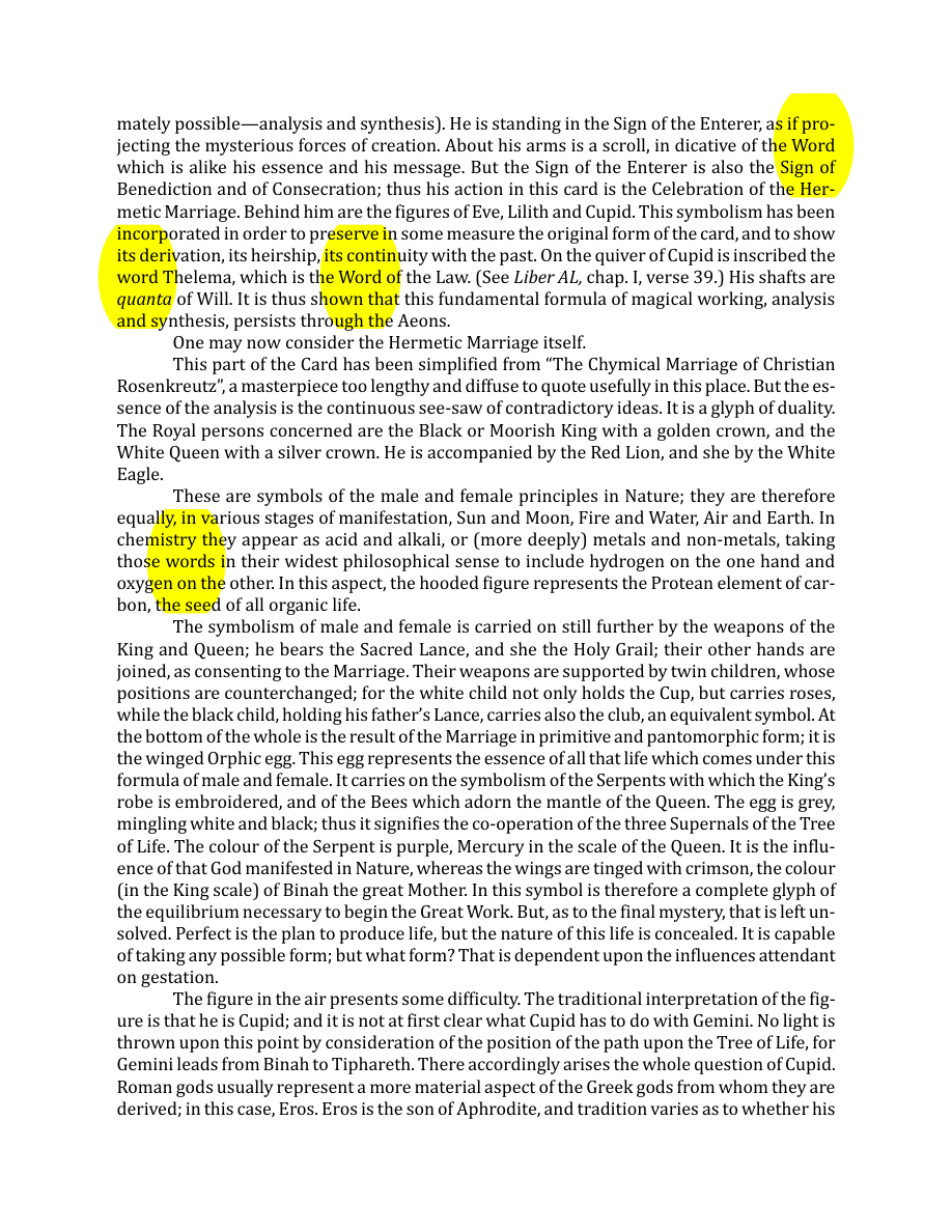 Original scan of The Book of Thoth, PDF page 73