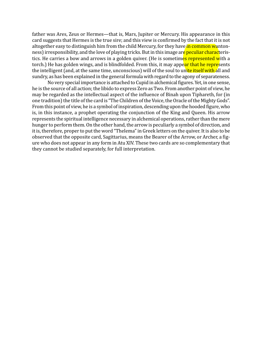 Original scan of The Book of Thoth, PDF page 74