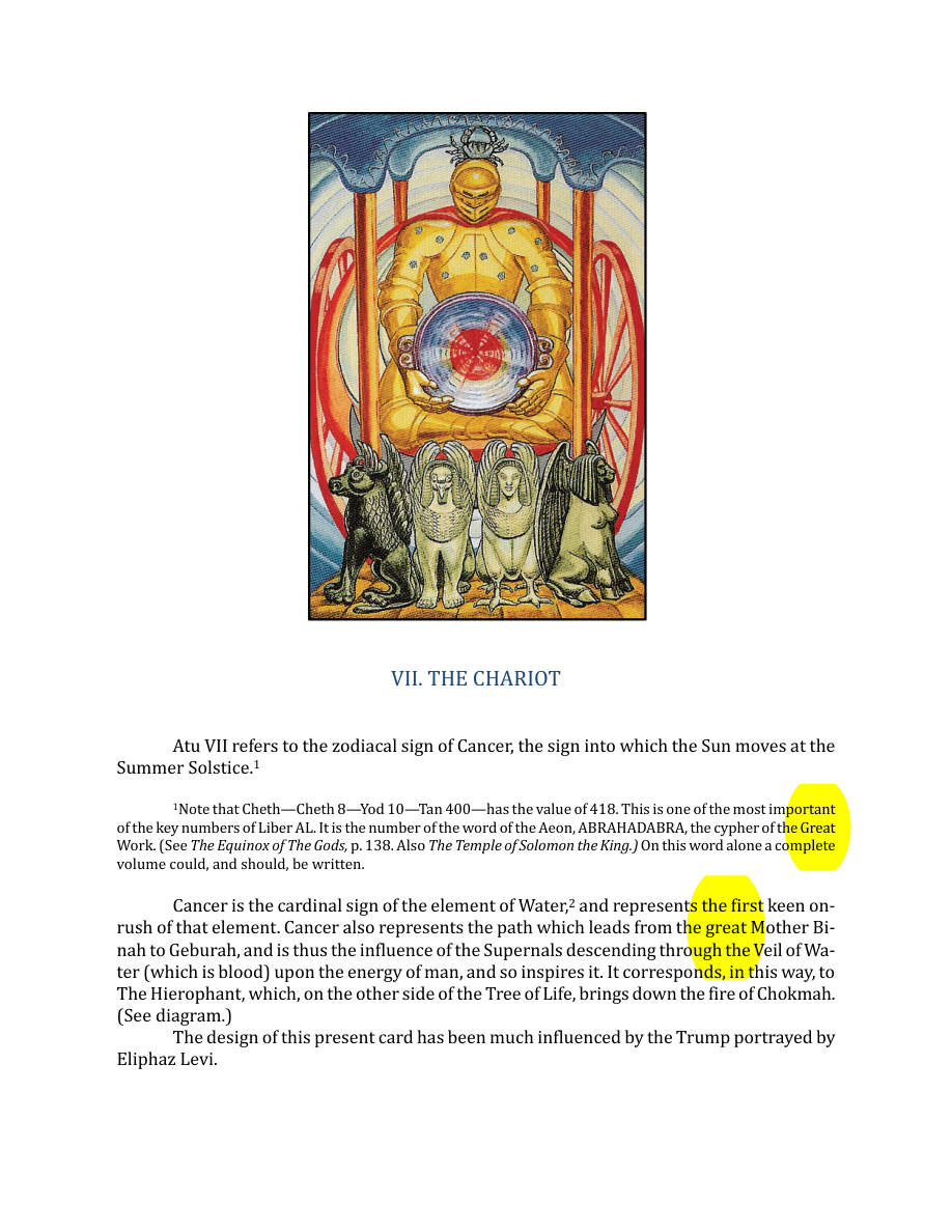 Original scan of The Book of Thoth, PDF page 75