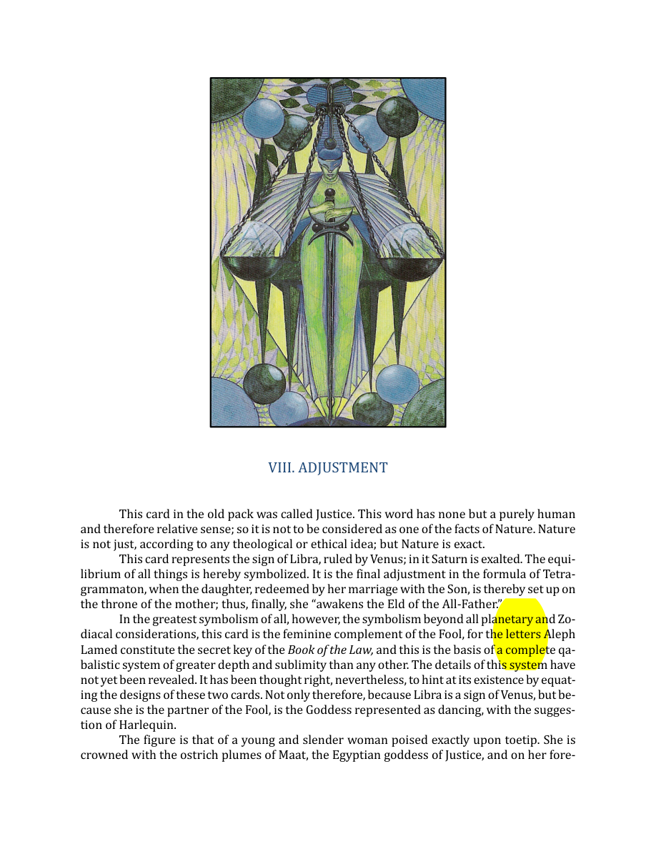 Original scan of The Book of Thoth, PDF page 77