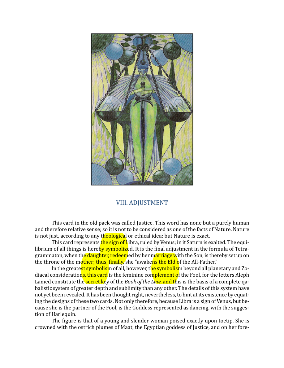 Original scan of The Book of Thoth, PDF page 77