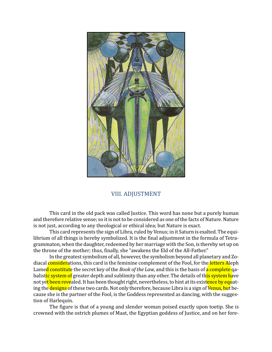 Original scan of The Book of Thoth, PDF page 77
