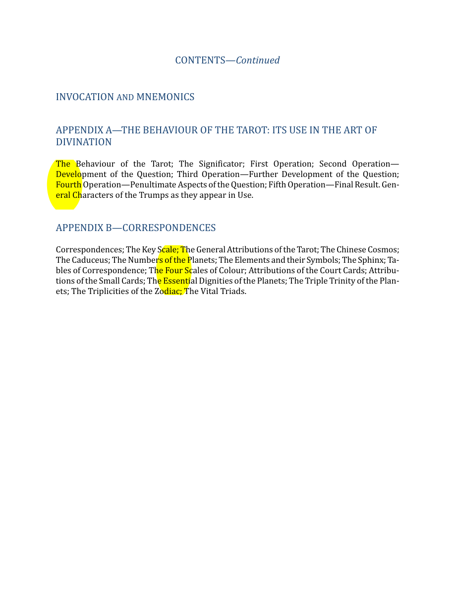 Original scan of The Book of Thoth, PDF page 8