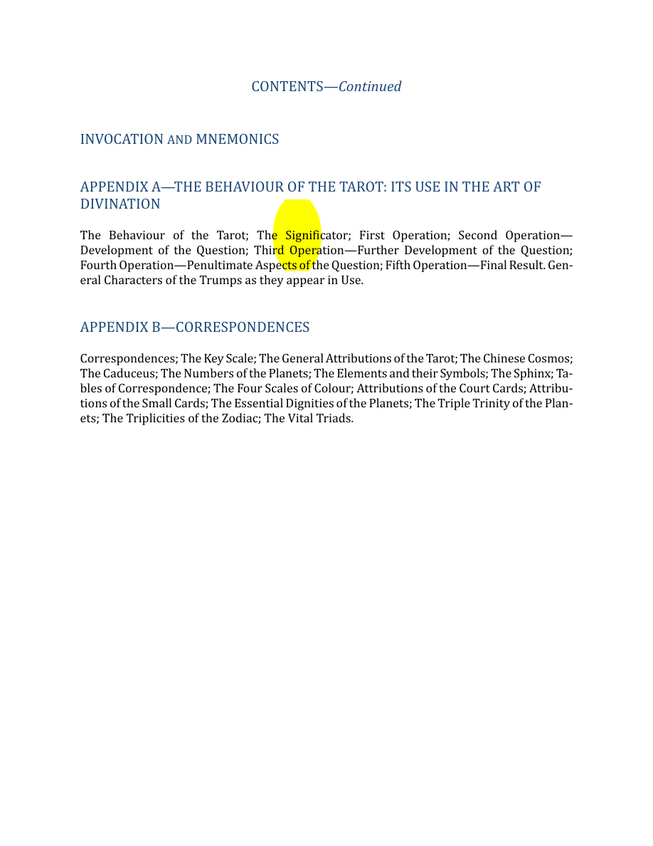 Original scan of The Book of Thoth, PDF page 8