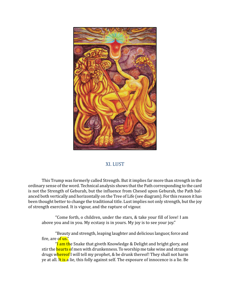 Original scan of The Book of Thoth, PDF page 84