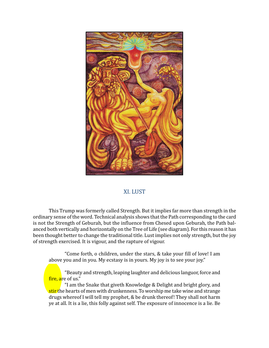 Original scan of The Book of Thoth, PDF page 84