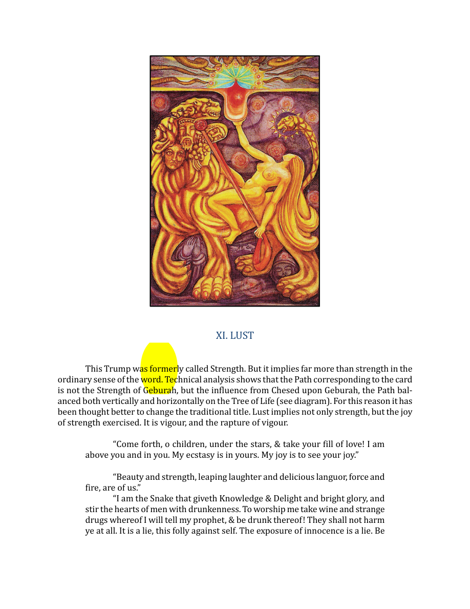 Original scan of The Book of Thoth, PDF page 84