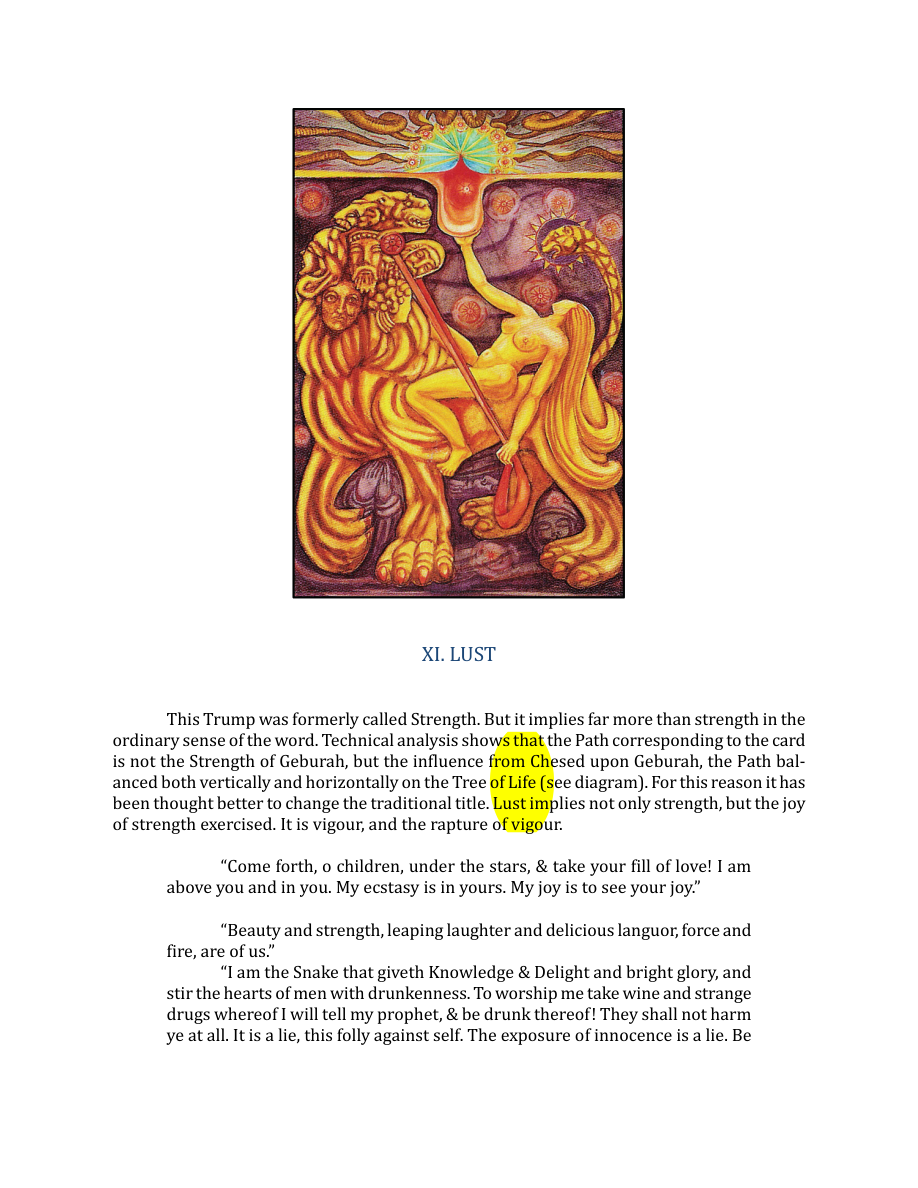 Original scan of The Book of Thoth, PDF page 84