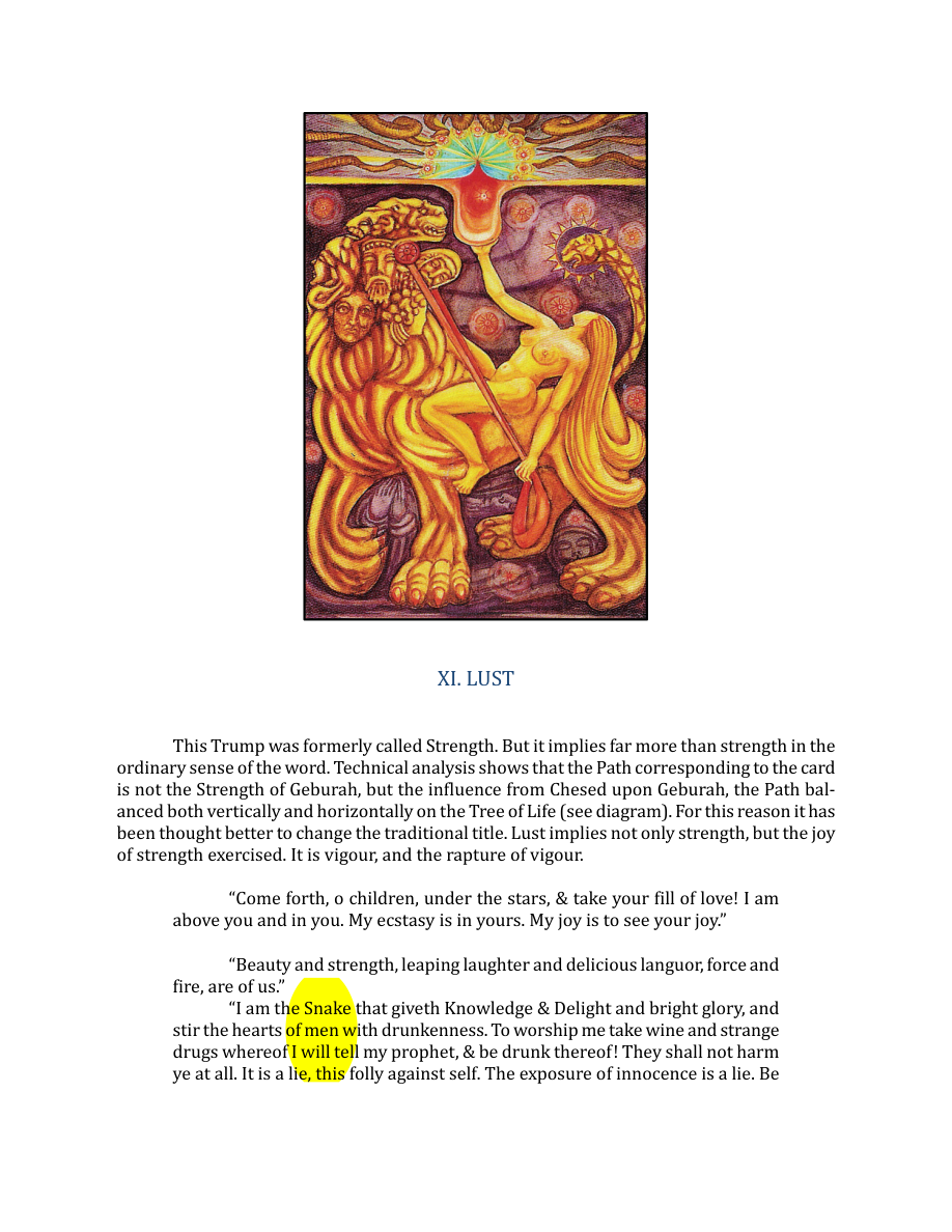 Original scan of The Book of Thoth, PDF page 84