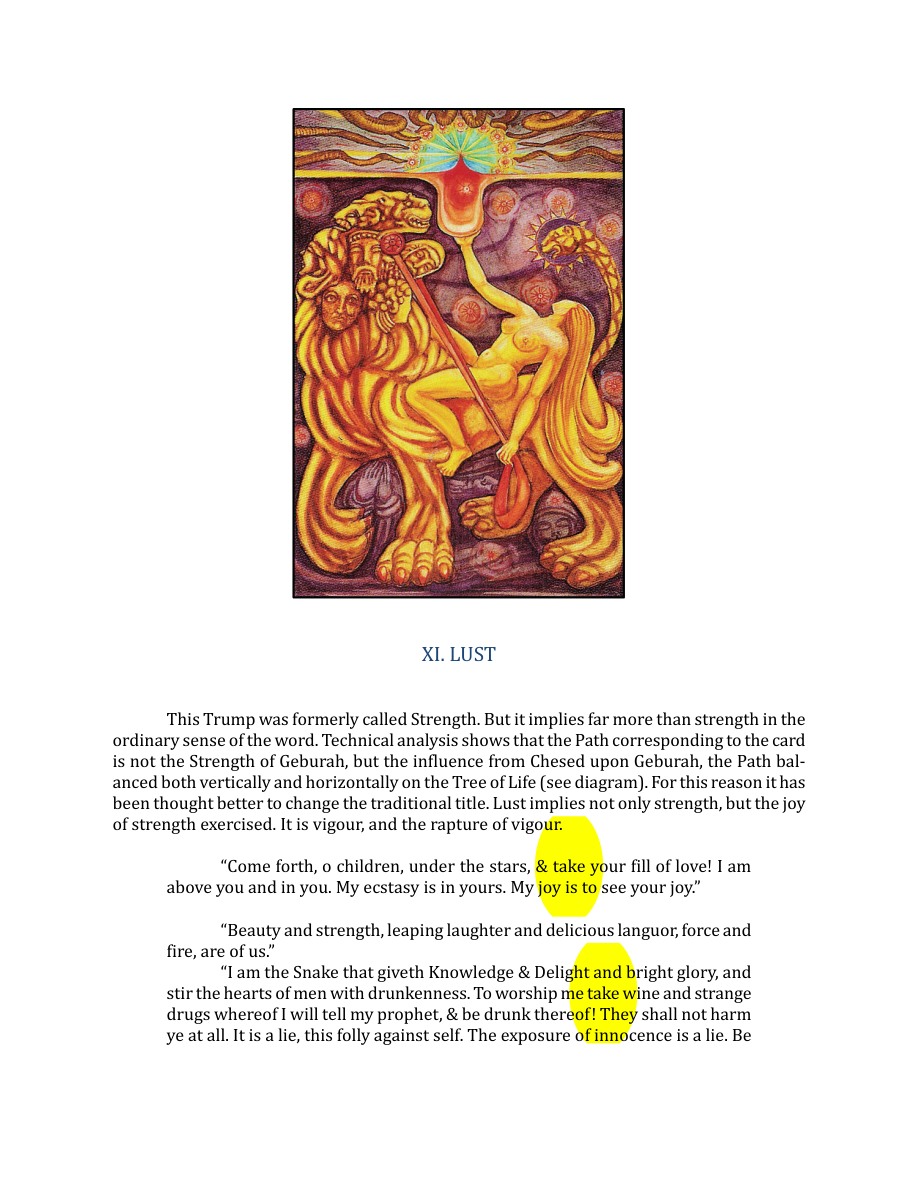 Original scan of The Book of Thoth, PDF page 84