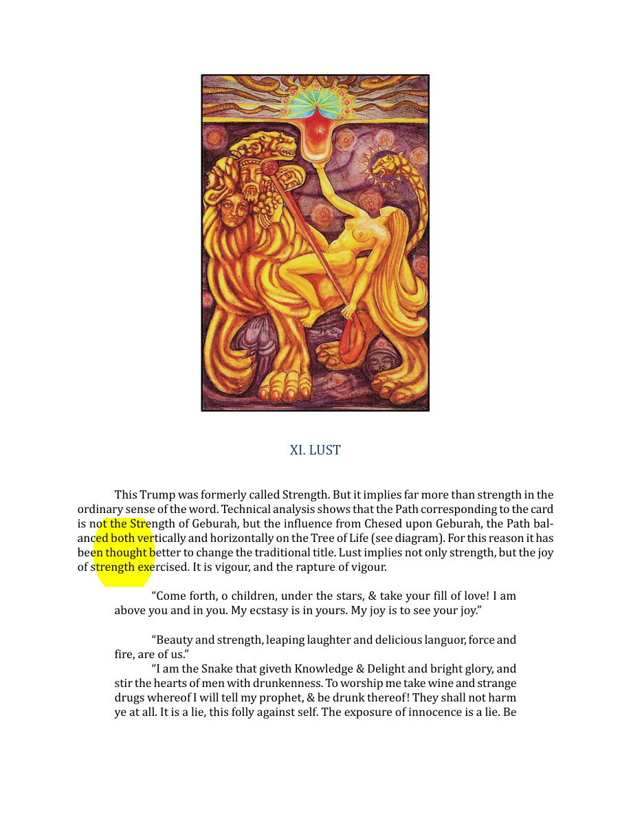 Original scan of The Book of Thoth, PDF page 84