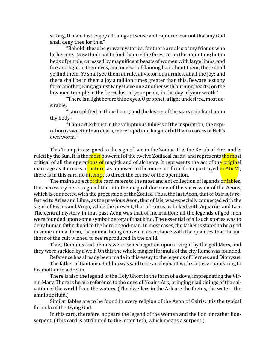 Original scan of The Book of Thoth, PDF page 85