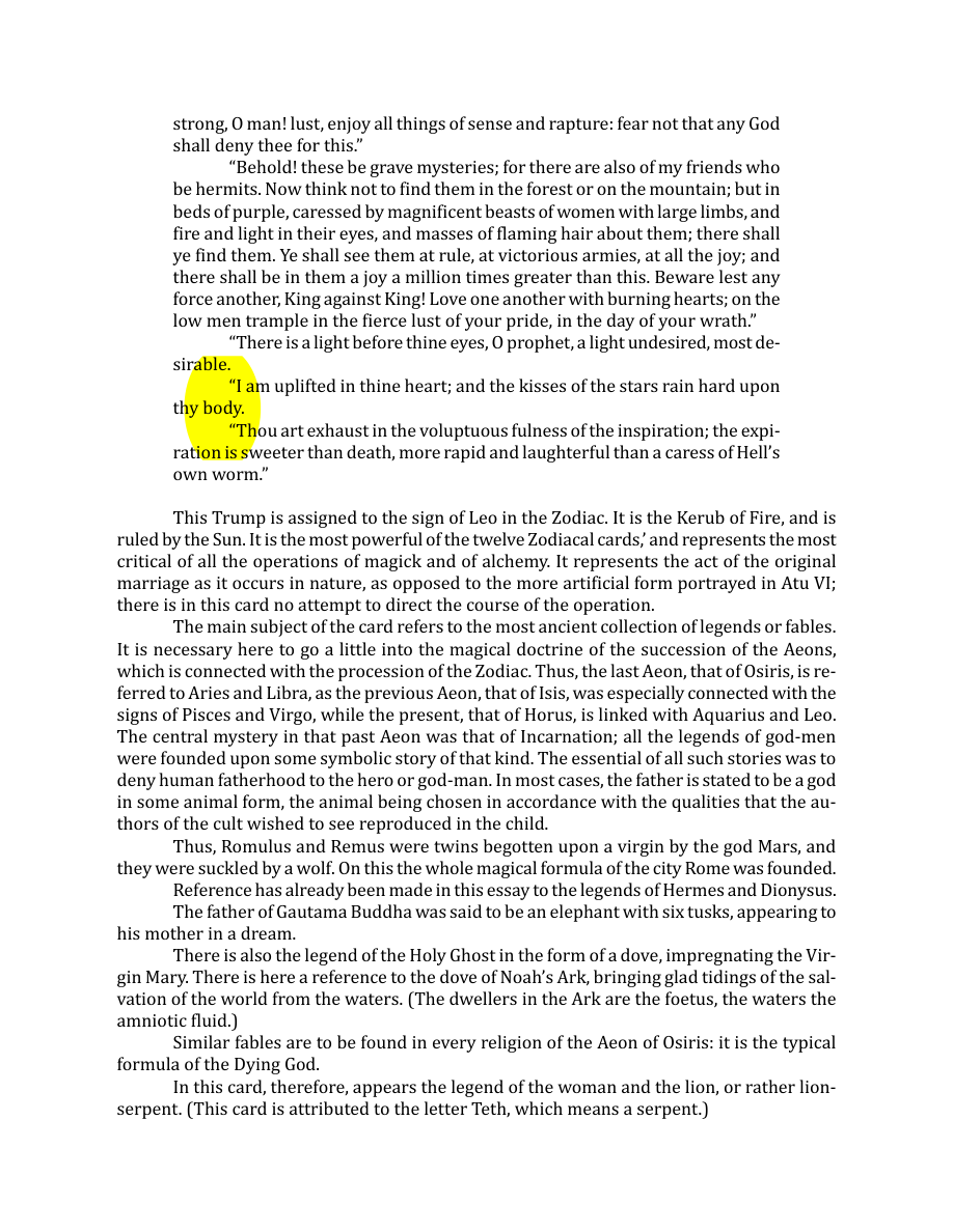 Original scan of The Book of Thoth, PDF page 85