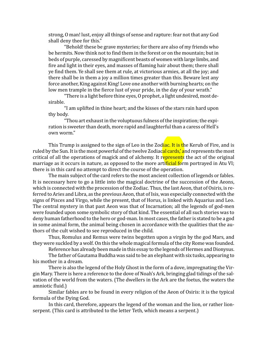 Original scan of The Book of Thoth, PDF page 85