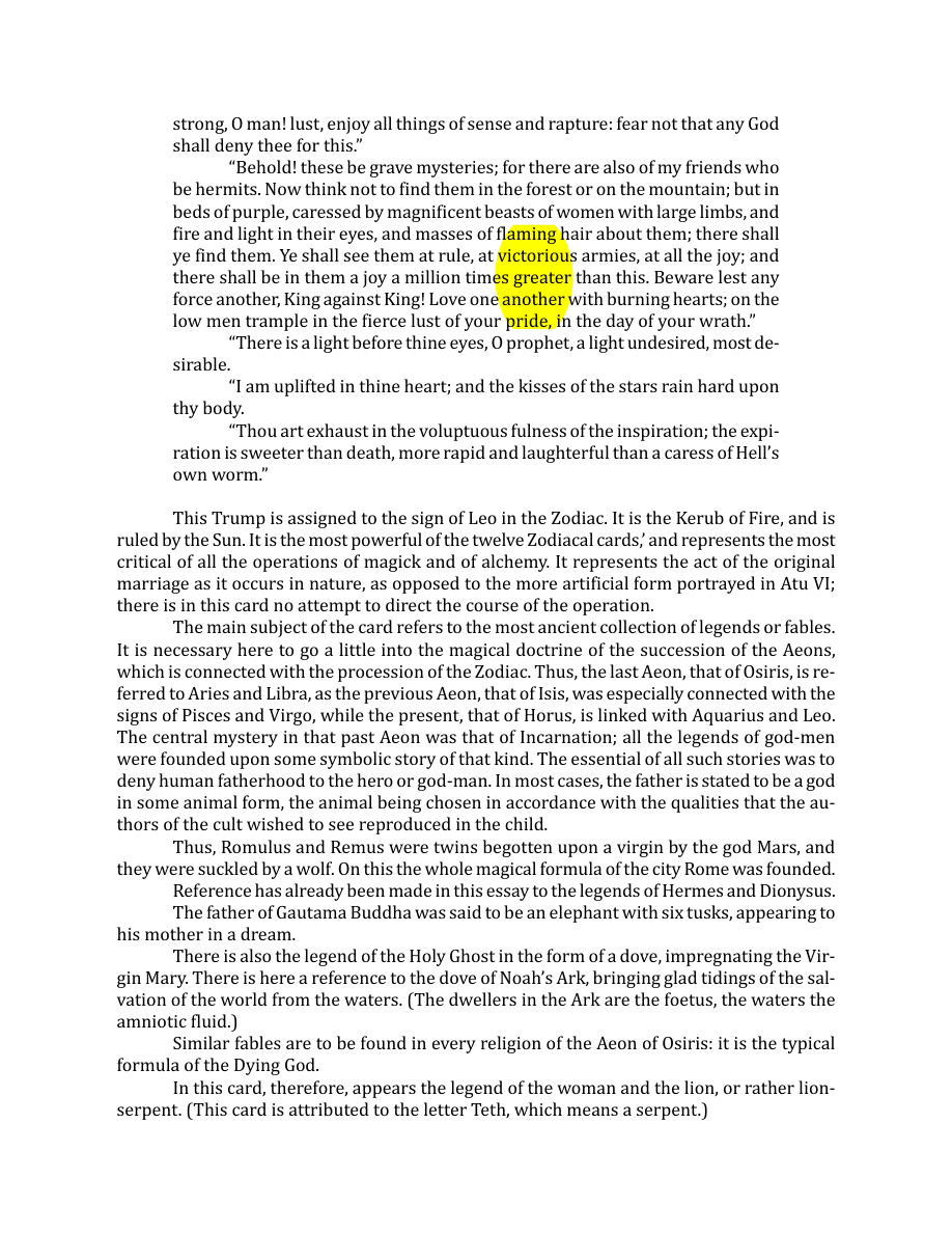 Original scan of The Book of Thoth, PDF page 85