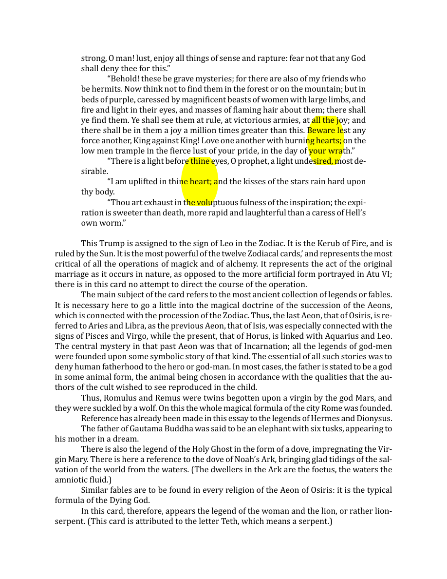 Original scan of The Book of Thoth, PDF page 85